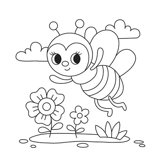 Детская книга-раскраска "В цветнике" Ранок 1806009, 12 страниц - фото 4