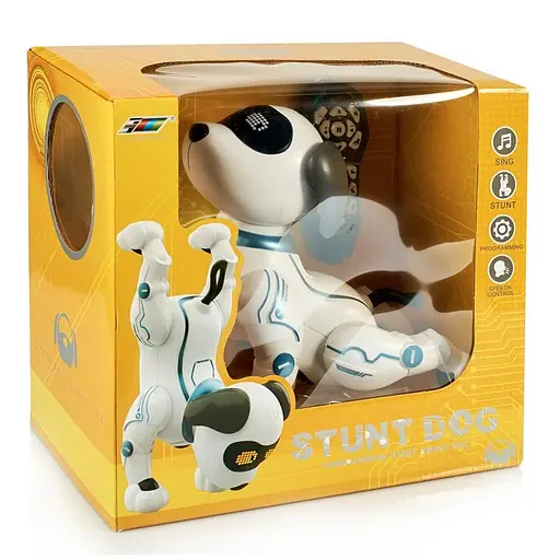 Інтерактивна іграшка Собака-Робот SHT K16 White - фото 7