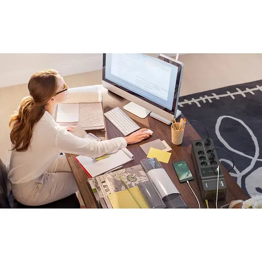 Джерело безперебійного живлення APC Back-UPS 1050VA/600W, USB charging port, USB, 6+2 Schuko - фото 5