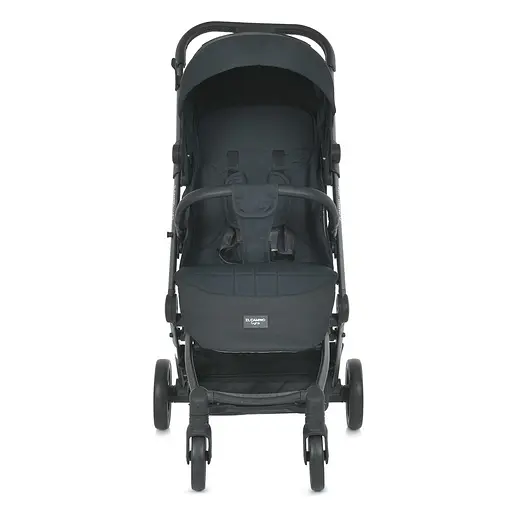 Детская прогулочная коляска-книга El Camino ME 1099 Lyra Onyx Черная - фото 5