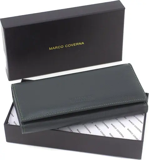 Кожаный женский кошелек Marco Coverna acs0029501 - фото 8