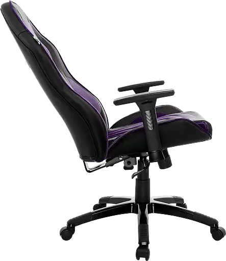 Геймерське крісло GT Racer чорне з фіолетовим (X-2645 Black/Violet) - фото 4