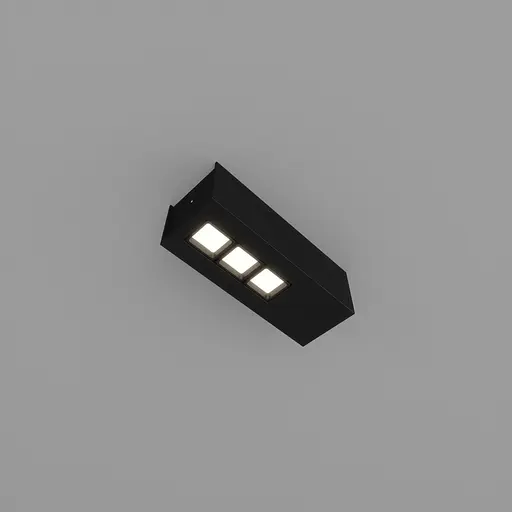 Точечный светильник Skarlat RSLC78036 3x2W BK 3000K