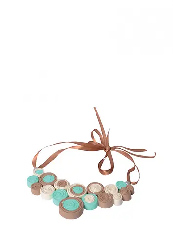 Дитячий набір для творчості "Кольє" F-004 прикраси з фоамірану - фото 2