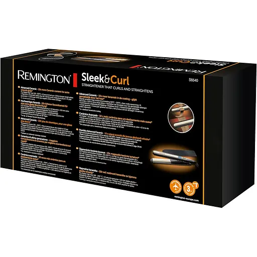 Выпрямитель Remington E51 Sleek & Curl черный (S6500) - фото 8