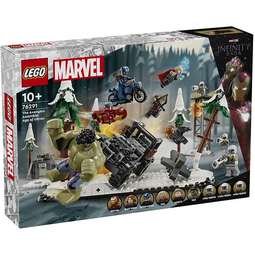 Конструктор LEGO Marvel Мстители: Эра Альтрона, 613 деталей (76291) - фото 2