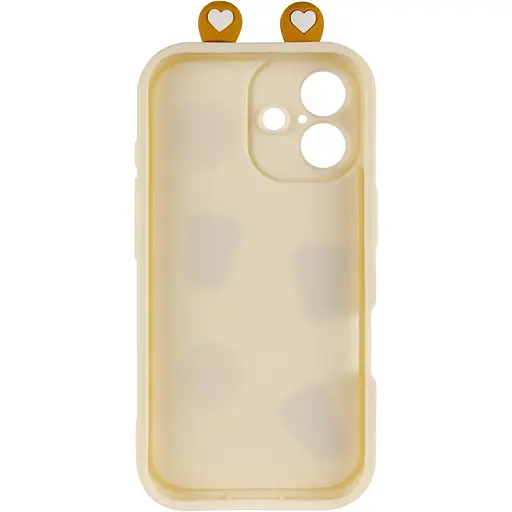 Чохол Epik TPU Toys Case with Ears для Apple iPhone 16, 6.1 Sand - фото 3
