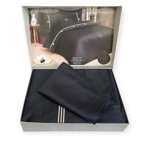 Постільна білизна Antracite Сатин Преміум Maison D'or pbe0051929 - фото 4