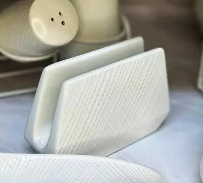 Салфетница керамическая Maestro MR-20002-44 для салфеток Белая - фото 4