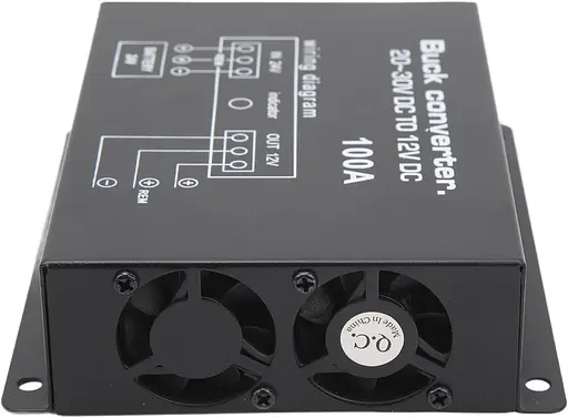 Преобразователь напряжения автомобильный DC24-12 100A - фото 3