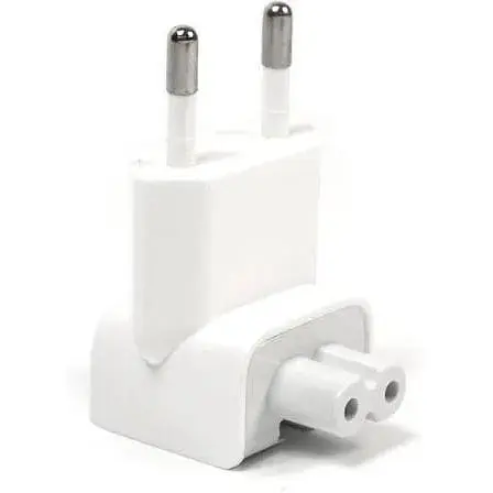 Перехідник мережевий PowerPlant білий для адаптерів Apple MagSafe (APADAPTEURO)
