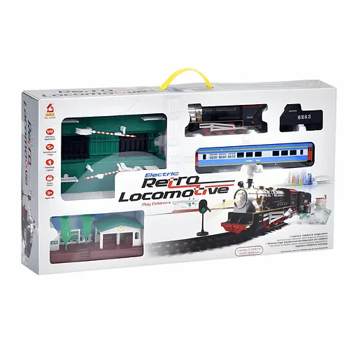 Детская железная дорога Retro Locomotive с музыкой и светом (22836) - фото 3