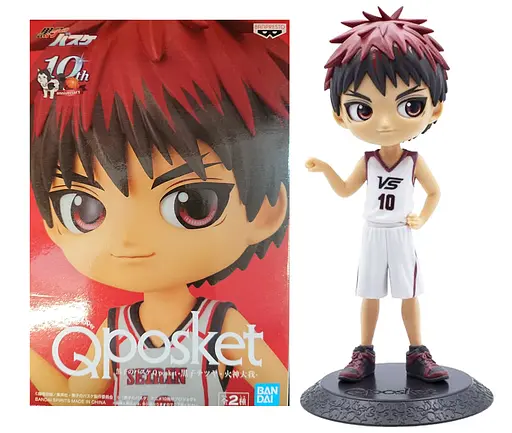 Фигурка Q posket Баскетбол Куроко Тайга Кагами Kuroko no Basuke Kagami Taiga 15 см WST BK KT - фото 2