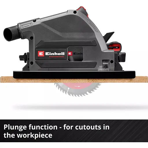 Пила дисковая Einhell TP-PS 18/165 Li BL - Solo 18В погружная аккумуляторная без АКБ и ЗУ (4331400) - фото 7