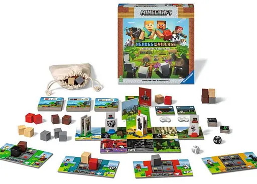 Настільна гра Ravensburger Майнкрафт: Герої села (Minecraft - Heroes of the Village) (англ.) (PS137) - фото 8