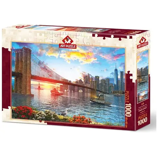 Пазл Art Puzzle Закат в Нью-Йорке 1000 эл. (5185)