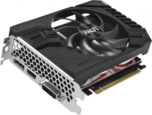 Видеокарта Palit GTX 1660 6Gb Super StormX OC (NE6166SS18J9-161F) (GDDR6, 192 bit, PCI-E 3.0 x16) Б/у - фото 2