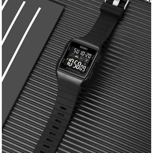 Чоловічий наручний годинник Skmei Hakaton Pro (Чорний) - фото 9