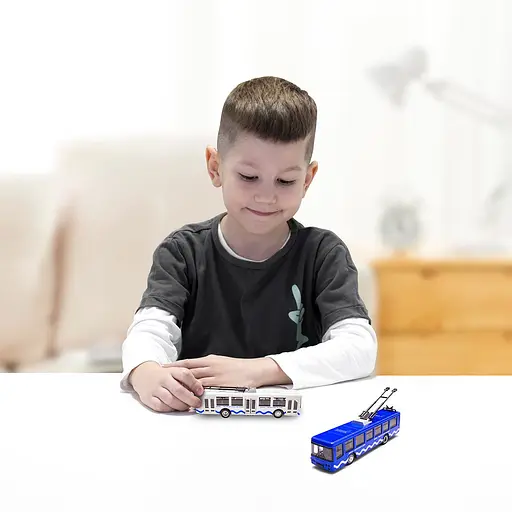 Модель TechnoDrive Міський тролейбус Дніпро (KM250424) - фото 14