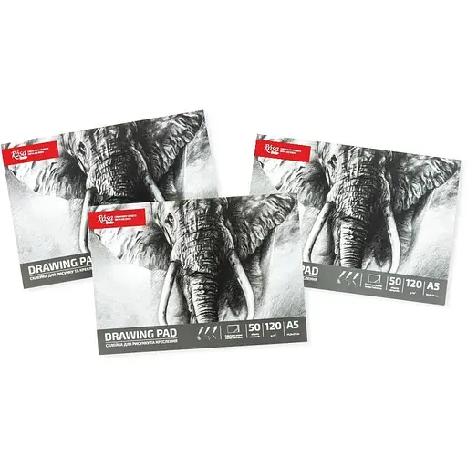 Склейка для рисунку Rosa Studio Слон 120г/м2 50л - фото 2
