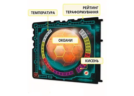 Настільна гра Kilogames Тераформування Марса. Експедиція Арес (Terraforming Mars. Ares Expedition) (укр.) + унікальне промо! (TFM005) - фото 2