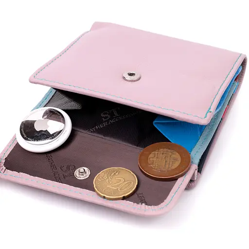 Кожаный женский кошелек ST Leather 10.5х10х1.5 см acs0028404 - фото 4