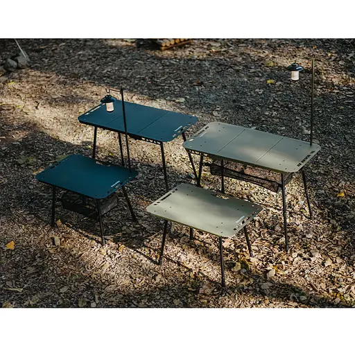 Стол складной Naturehike CNK2450JJ025 60х40 см алюминий Оливковый - фото 7