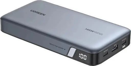 Зовнішній акумулятор для ноутбуків Ugreen PB205 90597 145 W 25000MAh - 3 порти - фото 2