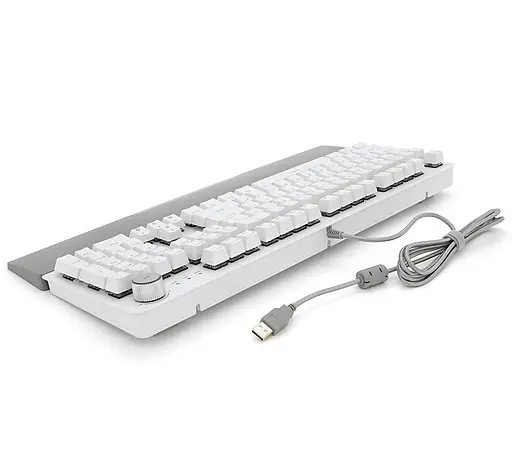 Клавіатура ігрова механічна Fantech MK-853V2 White Blue Switch MARCOS MECHANICAL Eng/Укр/Рус - фото 3