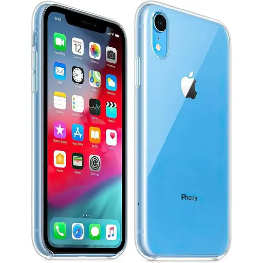 Оригинальный противоударный чехол Apple Clear Case Hardshell для iPhone XR (6.1") прозрачный (MRW62ZM/A) - фото 4