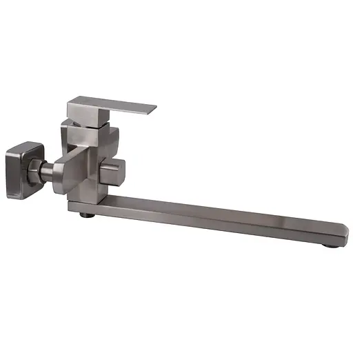 Смеситель для ванны Globus Lux KUBUS SKU-208N из нержавейки для душа со шлангом и лейкой для удобства использования - фото 2