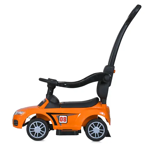 Дитяча каталка-толокар Bambi Racer M 5045L - комфорт і безпека в кожній поїздці, помаранчева - фото 3