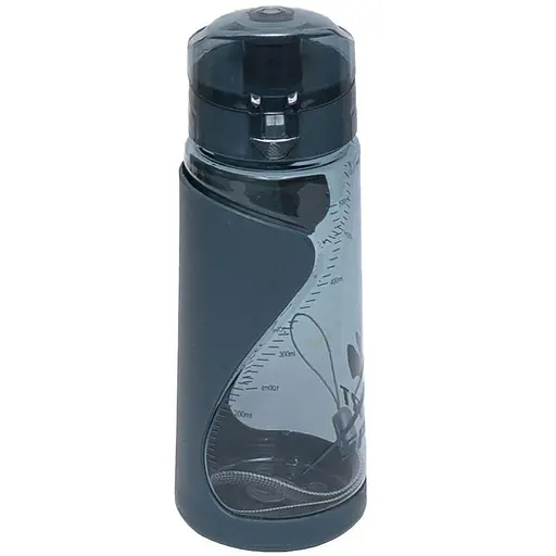 Пляшка для води "Циліндр" Bambi 6907(Blue) синя 0,5 л - фото 1