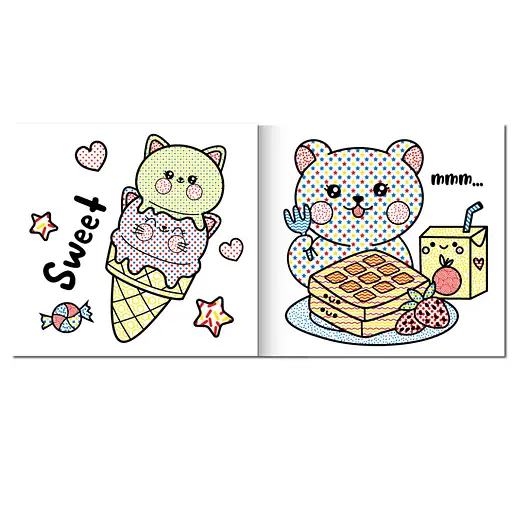 Водная раскраска "Мимишки" Апельсин РМ-95-06 серия "MINI Water Book" - фото 2