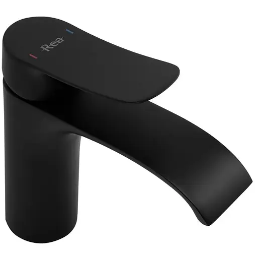 Змішувач для умивальника Rea Dart black REA-B0672 Чорний матовий - фото 4