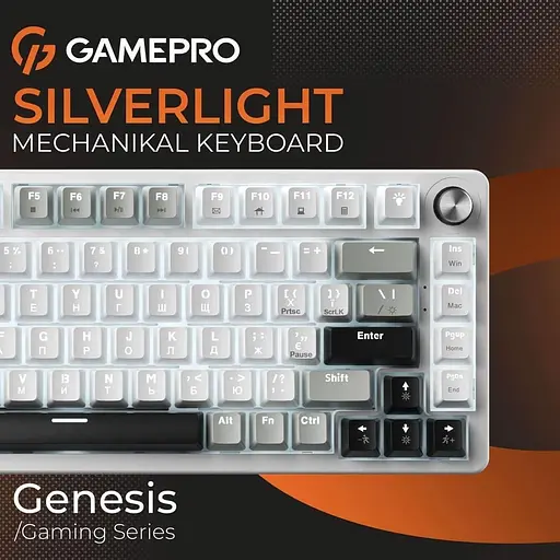 Клавіатура GamePro Genesis Silverlight MK126 (MK126) - фото 6