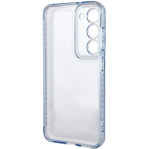 Чохол Epik TPU Starfall Clear для Samsung Galaxy S22+ Блакитний - фото 3