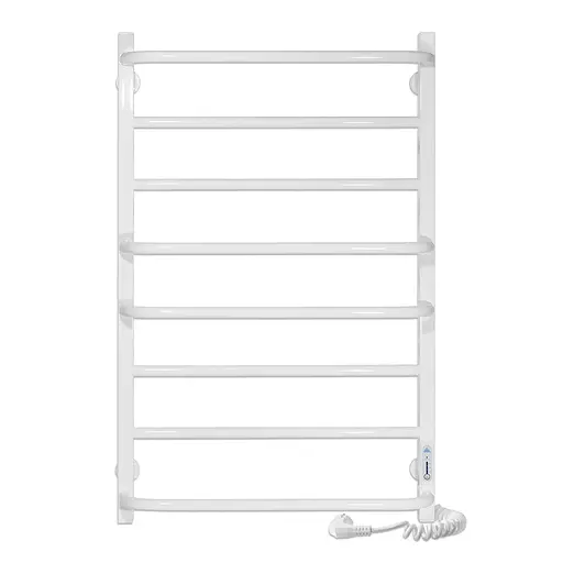 Электрический полотенцесушитель Laris Зебра Комфорт ЧФ8 500x800 Э правый R3 77700095, Белый, Правое, Электронный - фото 2