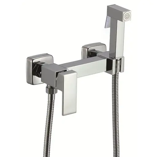 Смеситель для гигиенического душа наружного монтажа Zerix FTK-222 ZX5841, Хром - фото 1