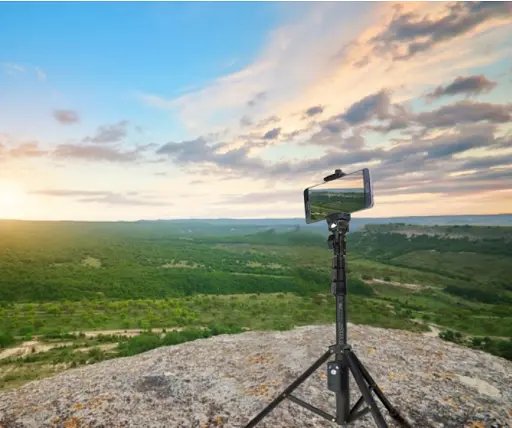 Телескопический штатив монопод Yunteng VCT-1388 Селфи палка для камеры и телефона (Черный) - фото 6