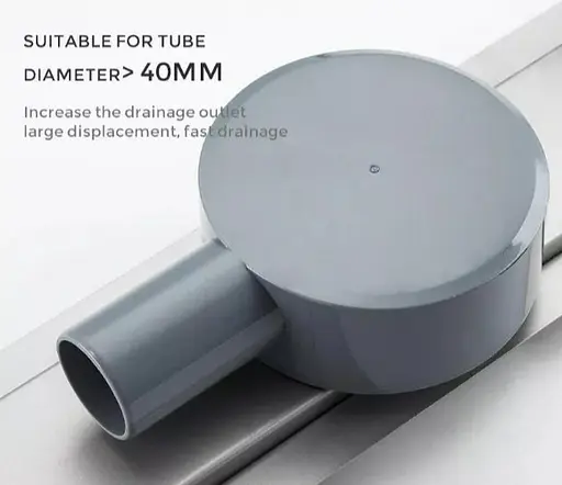 Душевой трап под плитку Gappo 70х700 мм, нержавеющая сталь G87007-4. - фото 7