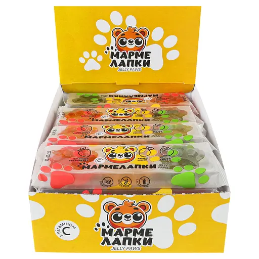 Мармелад Мармелапки Jelly Paws 2.4 кг (20 шт. х 120 г)