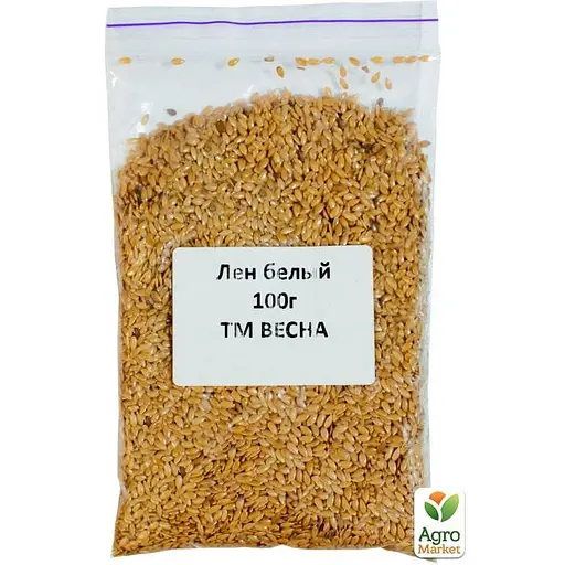 Льон білий ТМ "Весна" 100г (47866) - фото 2