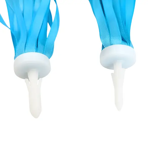 Ленты в руль детского велосипеда / самоката атласные однотонные голубой (G00019657) - фото 3