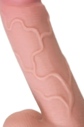 Фалоімітатор My Babe by RealStick My Honey 18 cm (тілесний) - фото 17
