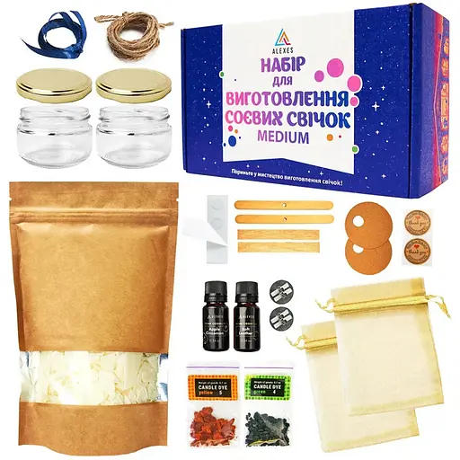 Набор для изготовления соевых свечей MEDIUM Alexes SSM-006 - фото 2