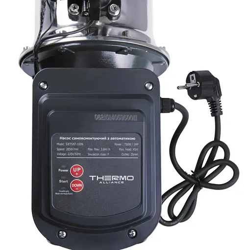 Насос самовсмоктувальний Thermo Alliance SJETS-100NT з автоматикою, з термодатчиком - фото 3
