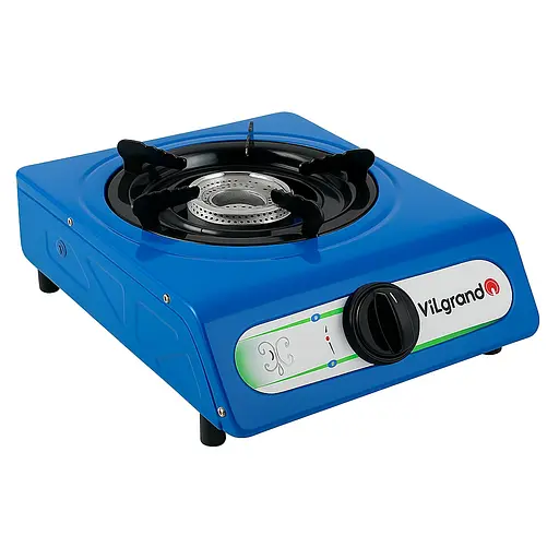 Настільна плита газова VGS 1010 таганок газовий, VILGRAND 87794 - фото 1