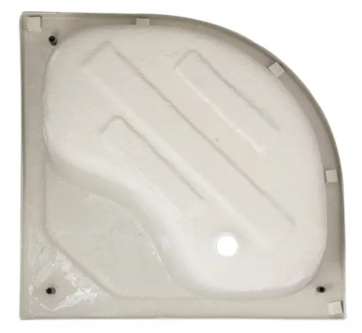 Набор Lidz Душевая кабина Latwa SC90x90.SAT.HIGH.GR полукруглая, стекло тонированное 4 мм + Душевой поддон Kapielka ST90x90x41, с панелью - фото 12