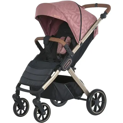 Детская прогулочная коляска-книга El Camino ME 1053G-2 Dynamic Pro Special Pink Розовая